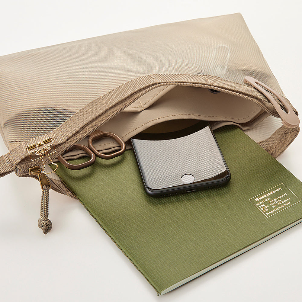 Kleid Luggage Mesh Carry Pouch - Beige