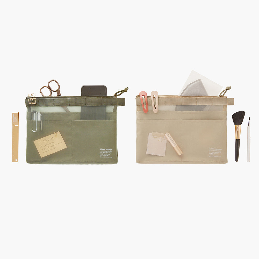Kleid Luggage Mesh Carry Pouch - Beige